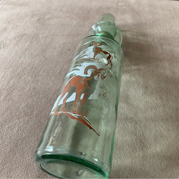 Vintage Old Fitzgerald Prime bourbon wildlife Ram decanter American Bighorn - Picture 11 of 11